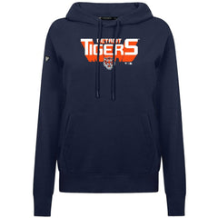 Detroit Tigers Levelwear Women's Adorn Retro 3D Pullover Hoodie Clearance