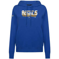 Kansas City Royals Levelwear Women's Adorn Retro 3D Pullover Hoodie for sale