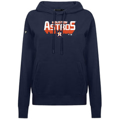 Houston Astros Levelwear Women's Adorn Retro 3D Pullover Hoodie Lifestyle