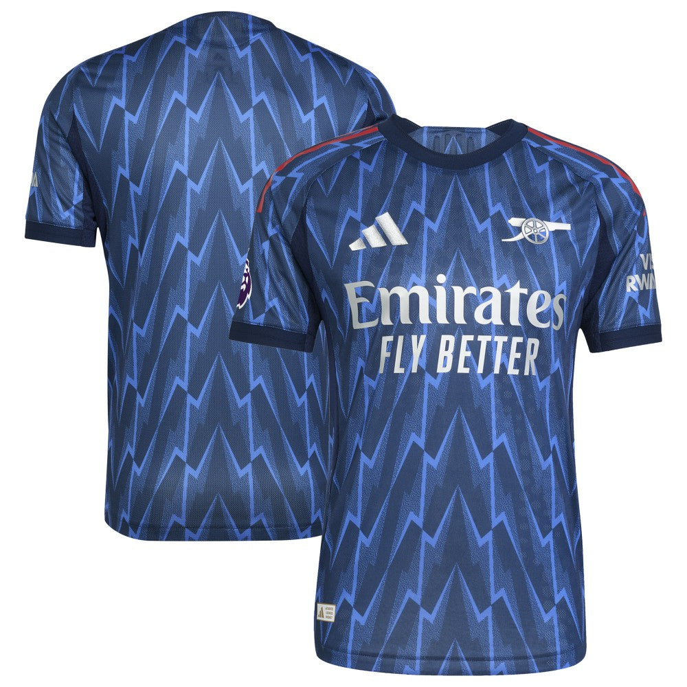 Adidas Arsenal 2025/26 Away Jerseys with Patch - Blue