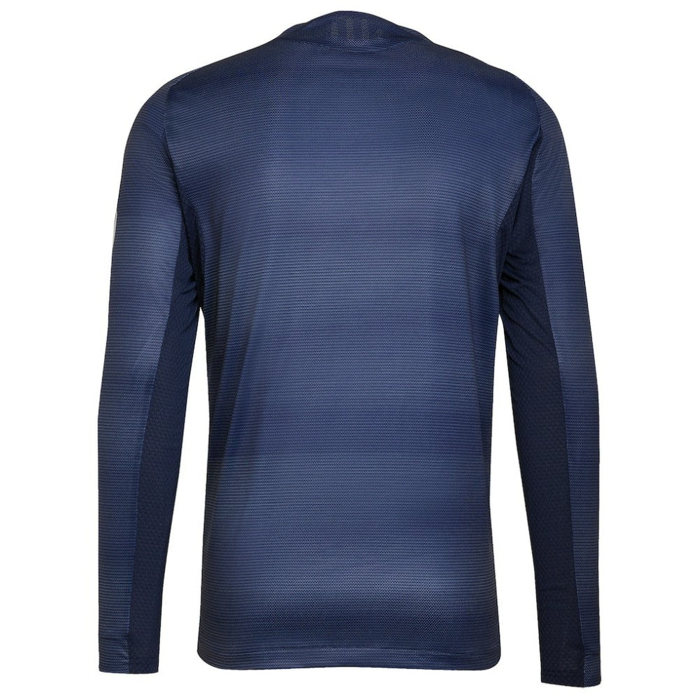 Adidas Real Madrid 2025/26 Away Long Sleeve Jerseys - Blue