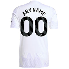 Adidas Manchester United 2025/26 Away Replica Custom Jerseys - White