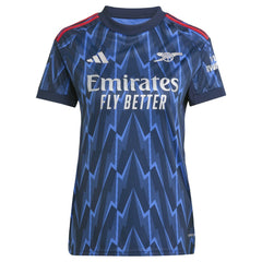 Adidas Arsenal Women's 2025/26 Away Replica Custom Jerseys - Blue