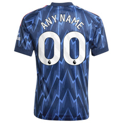 Adidas Arsenal Youth 2025/26 Away Replica Custom Jerseys - Blue