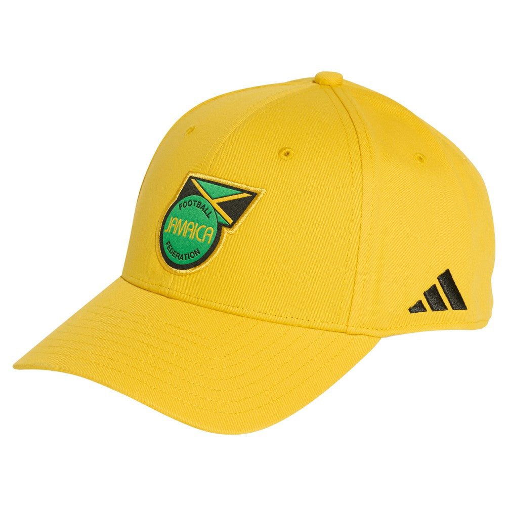 Adidas Jamaica National Team Unisex Team Baseball Adjustable Hat - Yellow