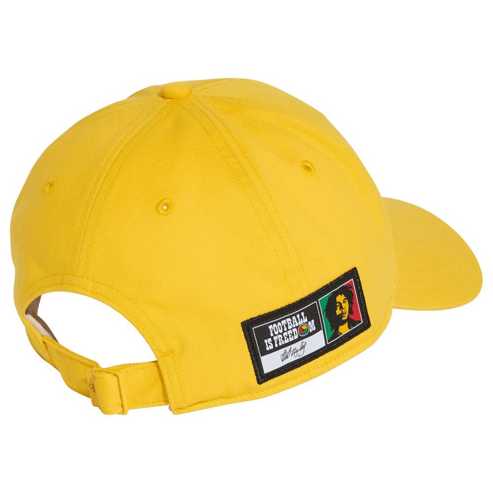 Adidas Jamaica National Team Unisex Team Baseball Adjustable Hat - Yellow