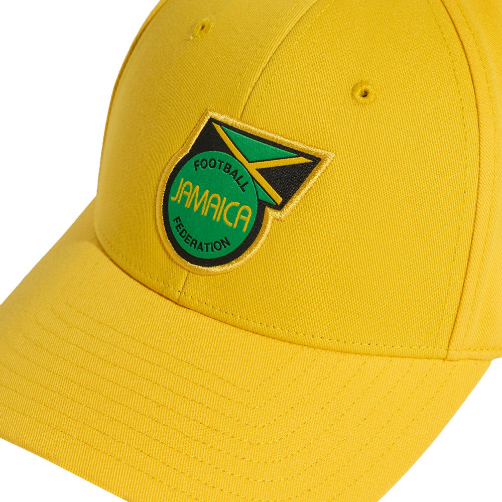 Adidas Jamaica National Team Unisex Team Baseball Adjustable Hat - Yellow