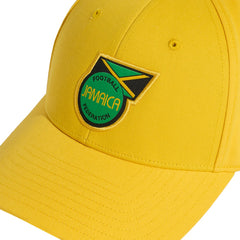 Adidas Jamaica National Team Unisex Team Baseball Adjustable Hat - Yellow