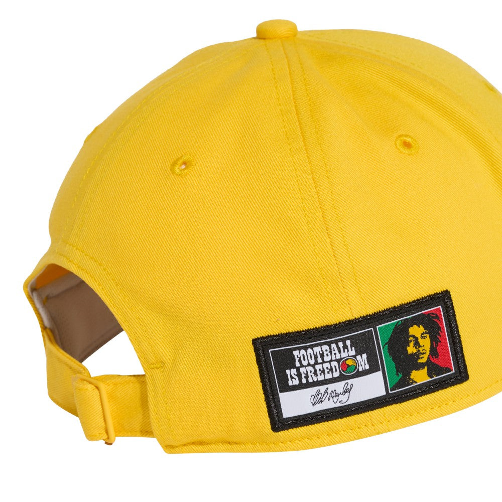 Adidas Jamaica National Team Unisex Team Baseball Adjustable Hat - Yellow