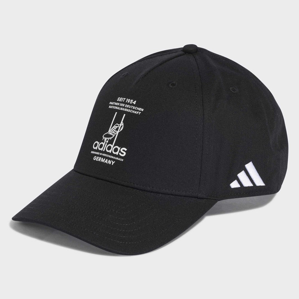 Adidas Germany National Team Unisex Adjustable Hat - Black