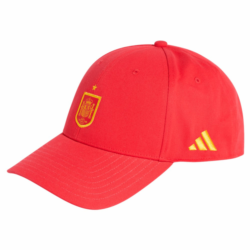 Adidas Spain National Team Unisex FIFA x World Cup Team Baseball Adjustable Hat - Red