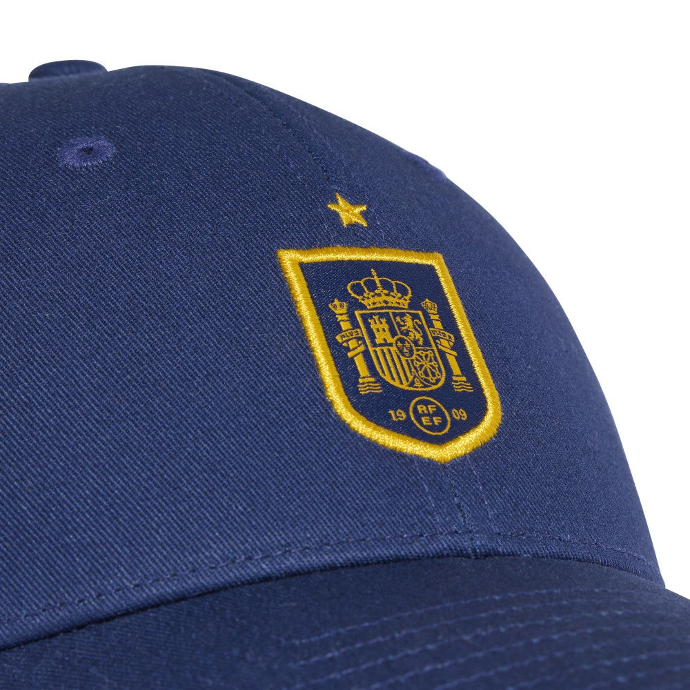 Adidas Spain National Team Unisex FIFA x World Cup Team Baseball Adjustable Hat - Navy