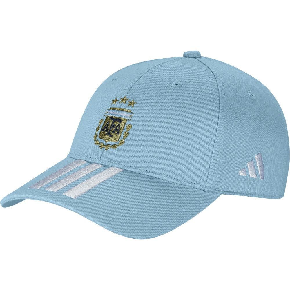 Adidas Argentina National Team Unisex FIFA x World Cup Team Baseball Adjustable Hat - Light Blue