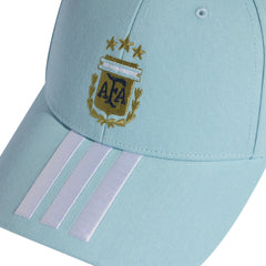 Adidas Argentina National Team Unisex FIFA x World Cup Team Baseball Adjustable Hat - Light Blue
