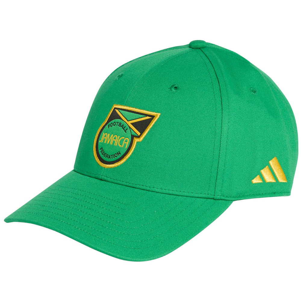 Adidas Jamaica National Team Unisex Team Baseball Adjustable Hat - Green