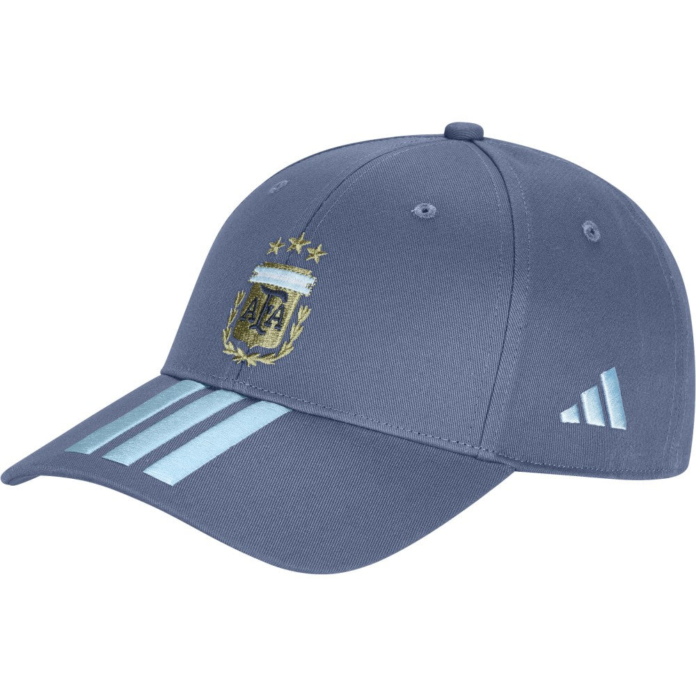 Adidas Argentina National Team Unisex FIFA x World Cup Team Baseball Adjustable Hat - Blue