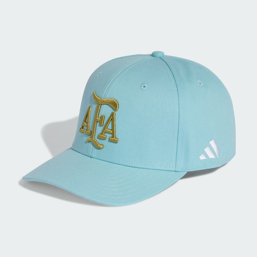 Adidas Argentina National Team Unisex FIFA x World Cup Team Snapback Hat - Light Blue
