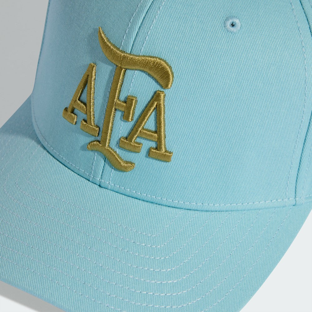 Adidas Argentina National Team Unisex FIFA x World Cup Team Snapback Hat - Light Blue