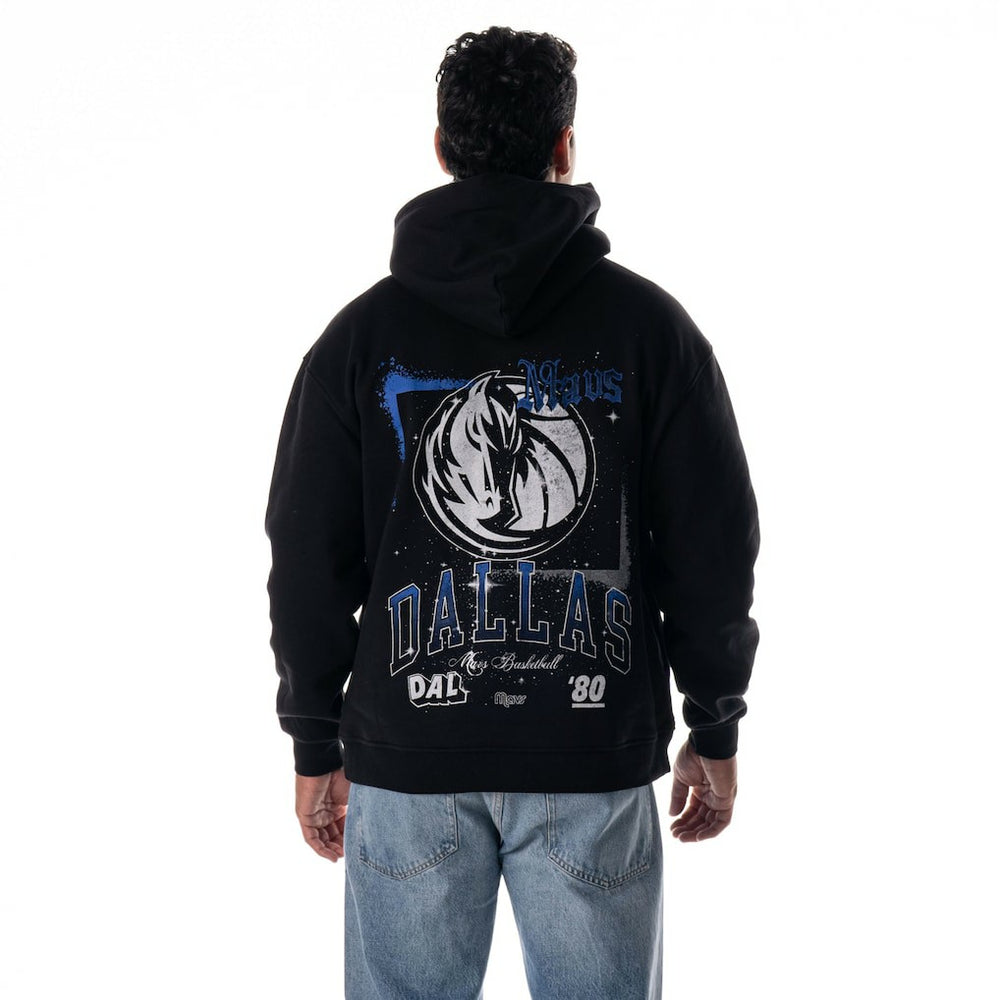 NBA - Dallas Mavericks The Wild Collective Unisex Splatter Premium Hoodie - Black