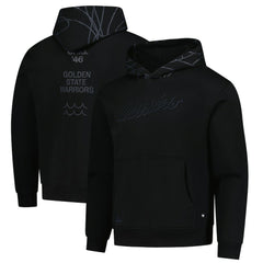 NBA - Golden State Warriors The Wild Collective Unisex Blackout Hoodie