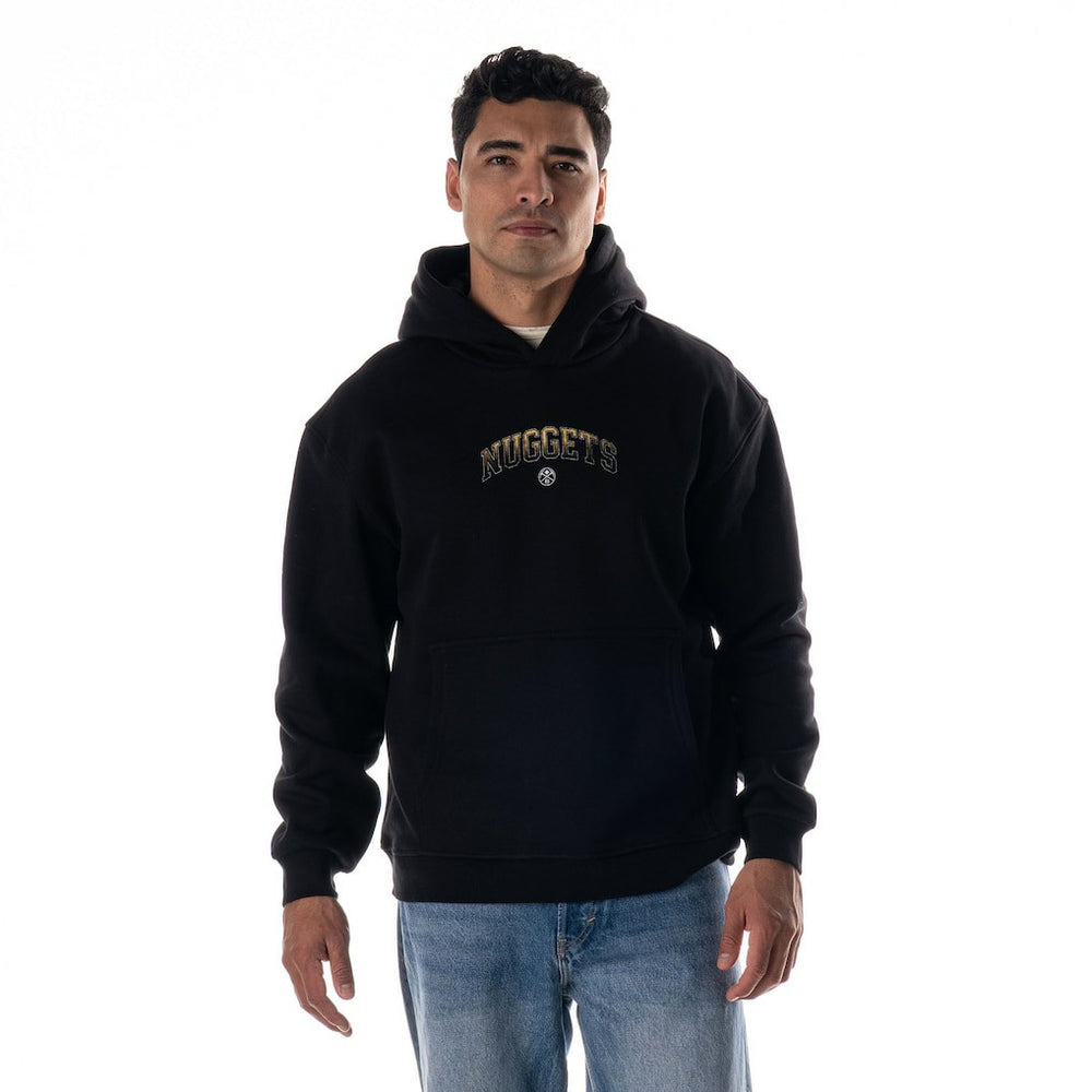 NBA - Denver Nuggets The Wild Collective Unisex Splatter Premium Hoodie - Black