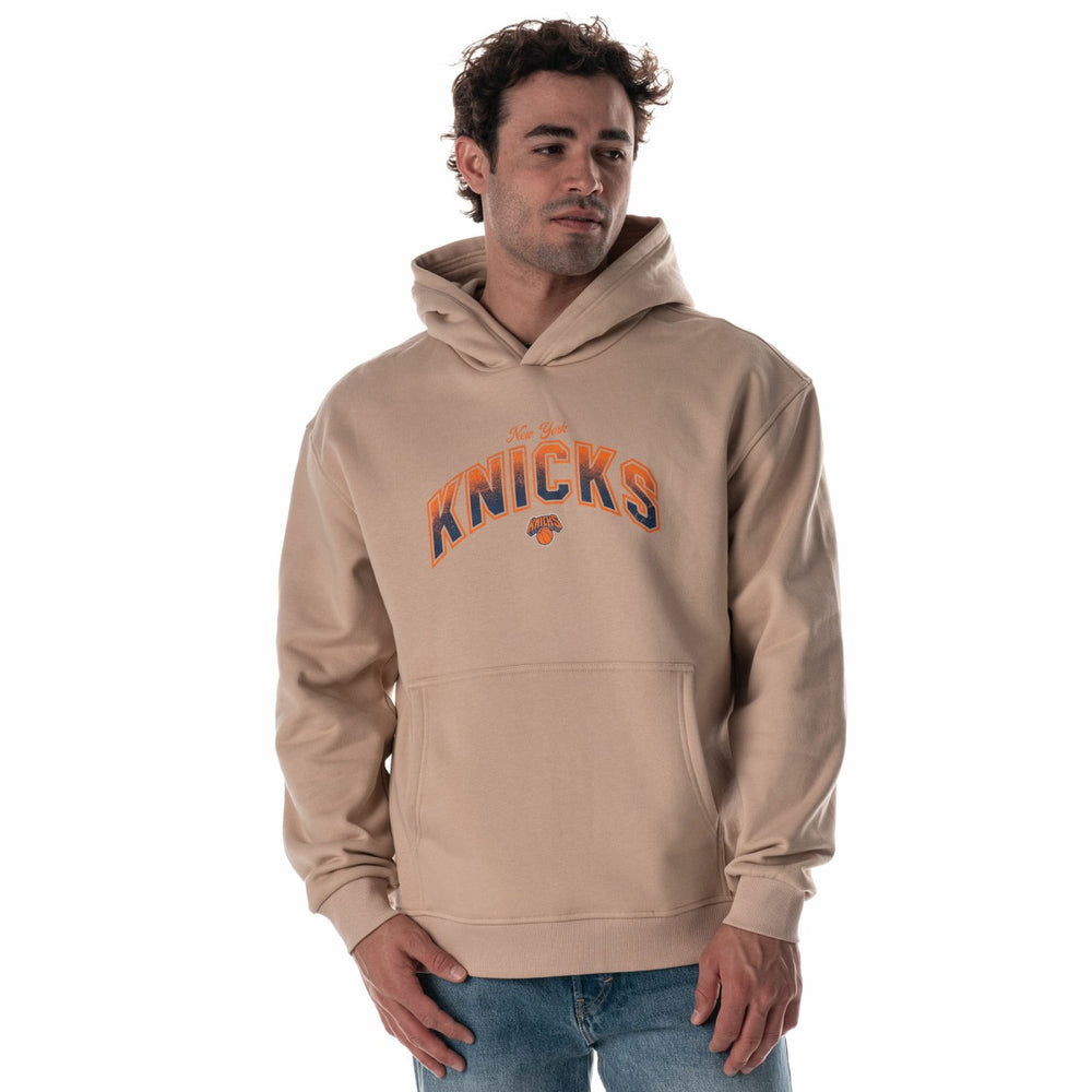 NBA - New York Knicks The Wild Collective Unisex Mantra Premium Hoodie - Tan