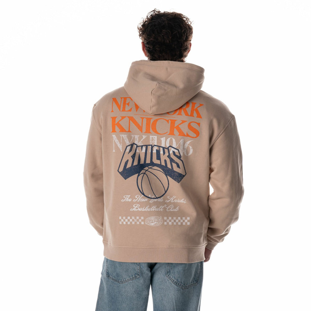 NBA - New York Knicks The Wild Collective Unisex Mantra Premium Hoodie - Tan