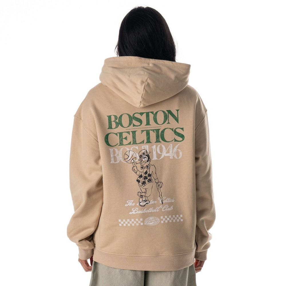 NBA - Boston Celtics The Wild Collective Unisex Mantra Premium Hoodie - Tan