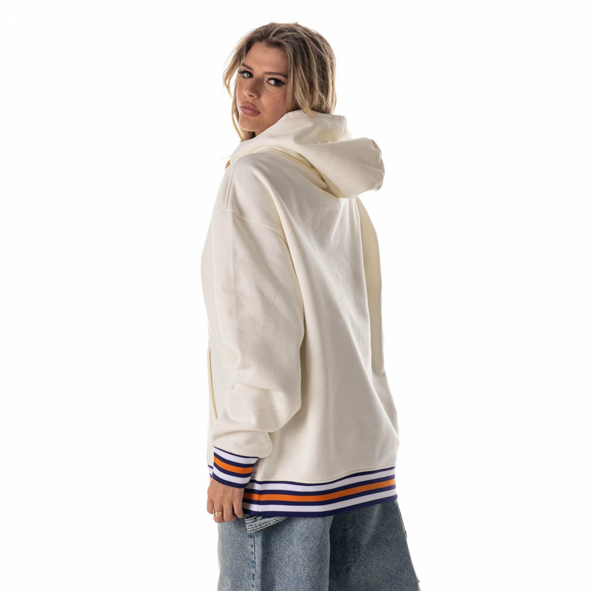 NBA - Phoenix Suns The Wild Collective Unisex 2025/26 City Edition Custom Rib Tonal Premium Hoodie - White
