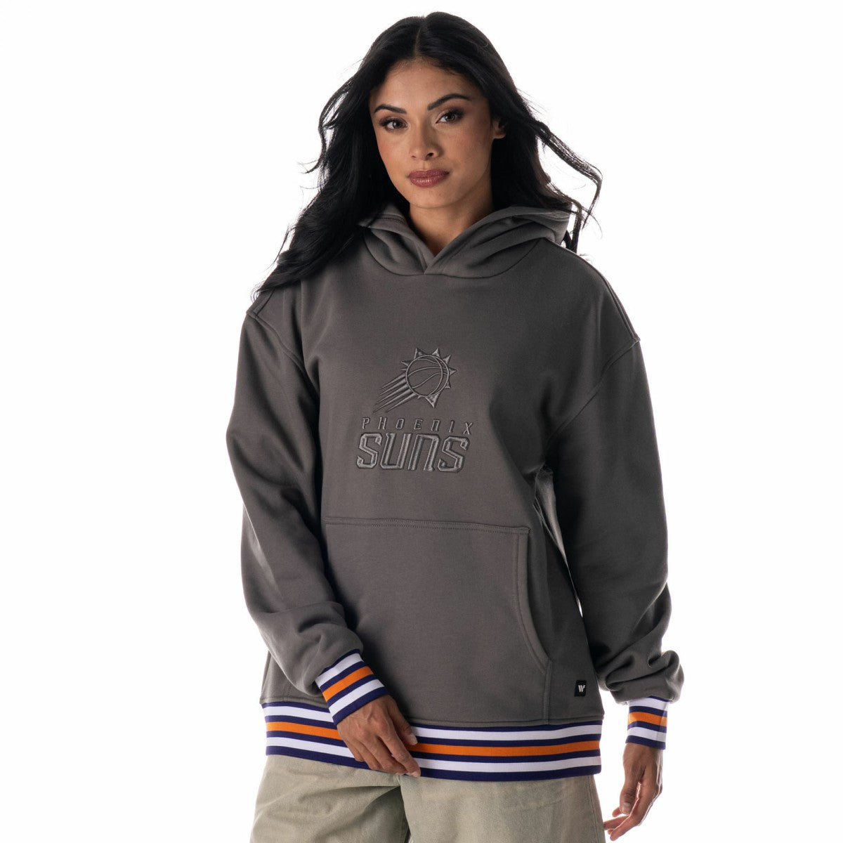 NBA - Phoenix Suns The Wild Collective Unisex 2025/26 City Edition Custom Rib Tonal Premium Hoodie - Charcoal