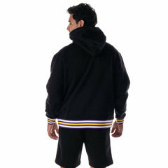 NBA - Los Angeles Lakers The Wild Collective Unisex Custom Rib Tonal Premium Hoodie - Black