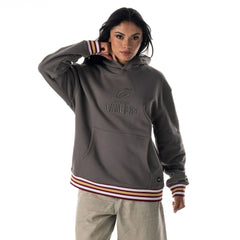 NBA - Cleveland Cavaliers The Wild Collective Unisex Custom Rib Tonal Premium Hoodie - Charcoal