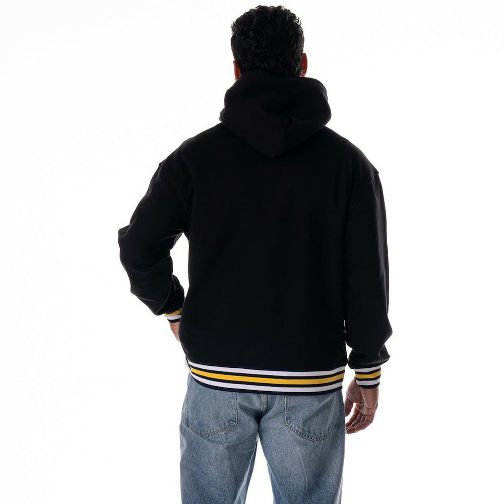 NBA - Denver Nuggets The Wild Collective Unisex Custom Rib Tonal Premium Hoodie - Black