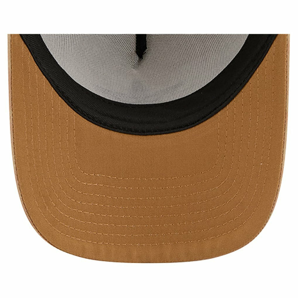 Dallas Cowboys New Era Wheat Camo 9FORTY Trucker Adjustable Hat Tan - NFL