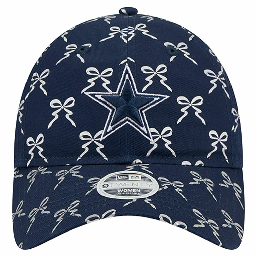 Dallas Cowboys New Era Women's Ribbon 9TWENTY Adjustable Hat Navy - NFL