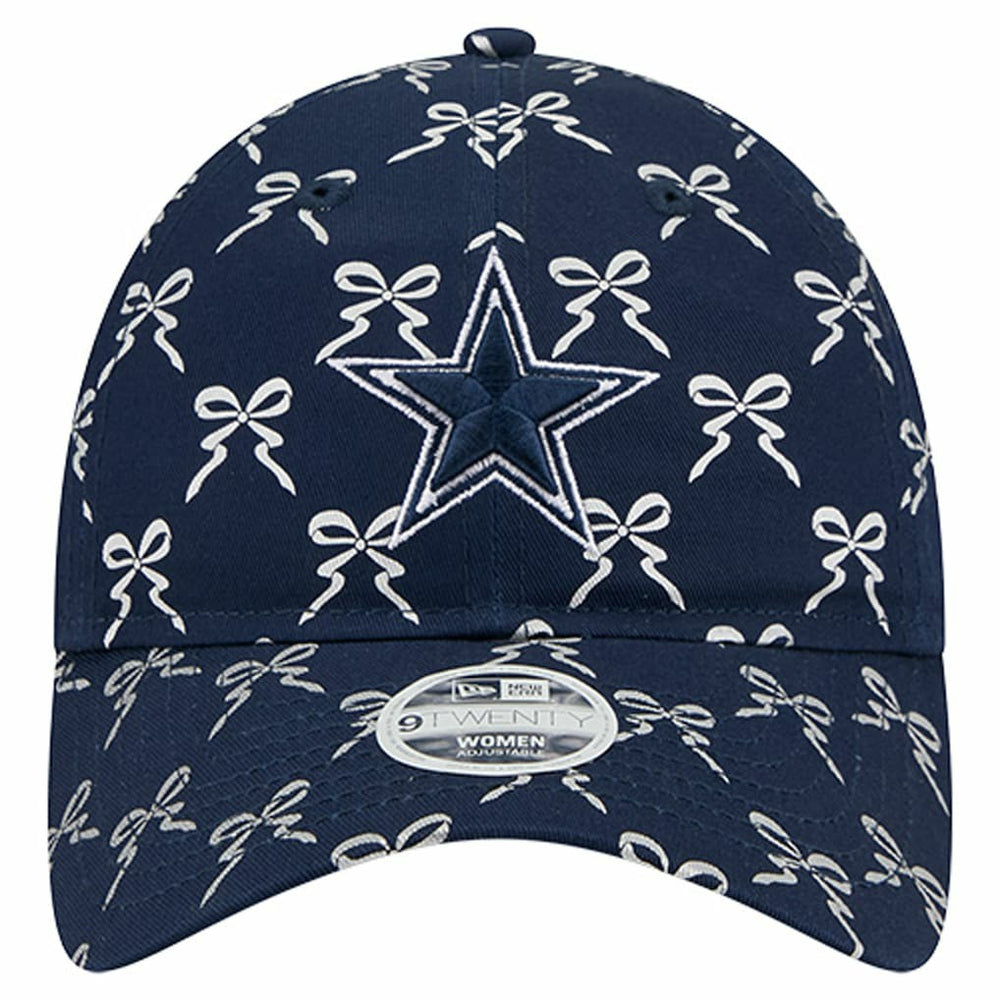 Dallas Cowboys New Era Women's Ribbon 9TWENTY Adjustable Hat Navy - NFL