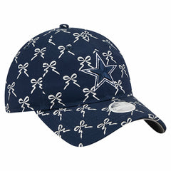 Dallas Cowboys New Era Women's Ribbon 9TWENTY Adjustable Hat Navy - NFL