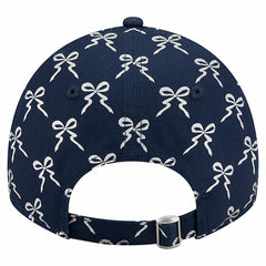 Dallas Cowboys New Era Women's Ribbon 9TWENTY Adjustable Hat Navy - NFL