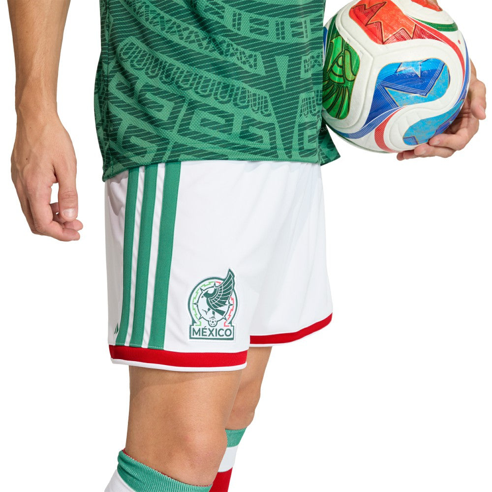 Adidas Mexico National Team FIFA x World Cup 2026 Replica Shorts - White