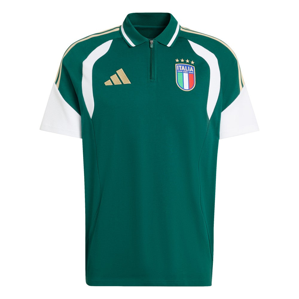 Adidas Italy National Team 2026 Tiro Training Polo - Green