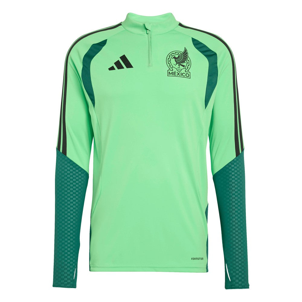 Adidas Mexico National Team FIFA x World Cup 2026 Tiro Quarter-Zip Training Top - Green
