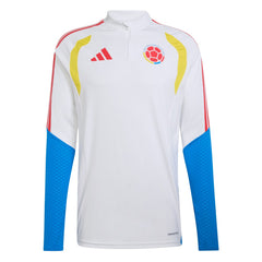Adidas Colombia National Team FIFA x World Cup 2026 Tiro Quarter-Zip Training Top - White