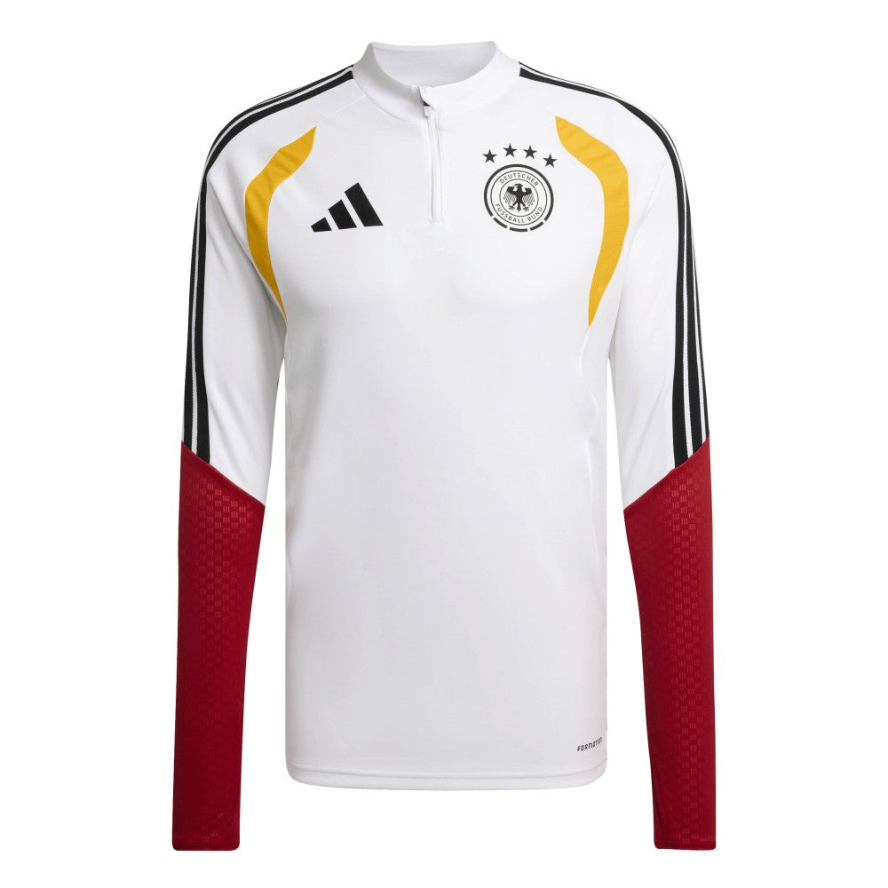 Adidas Germany National Team FIFA x World Cup 2026 Tiro Quarter-Zip Training Top - White