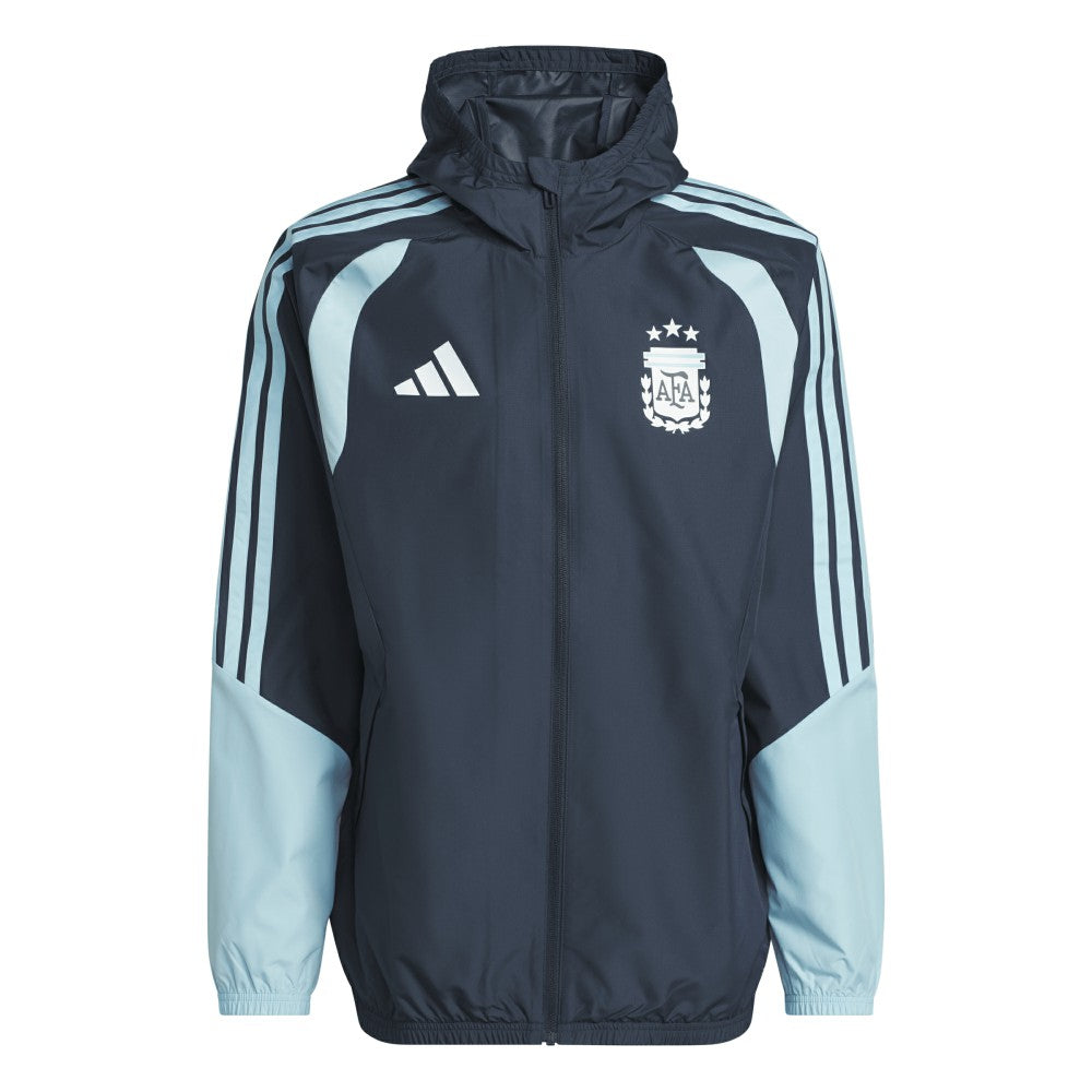 Adidas Argentina National Team FIFA x World Cup 2026 Tiro All Weather Full-Zip Jacket - Navy