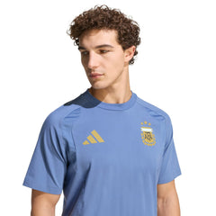 Adidas Argentina National Team FIFA x World Cup Tiro Travel T-Shirts - Blue