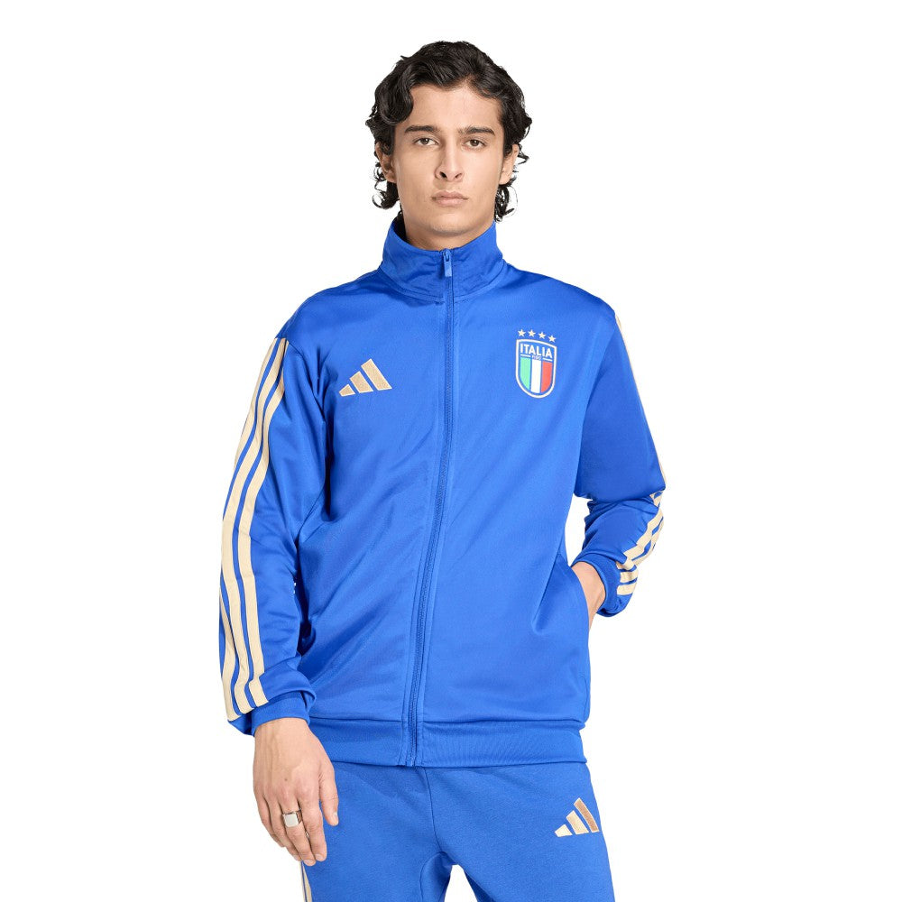 Adidas Italy National Team FIFA x World Cup Alphaskin Full-Zip Track Top - Blue