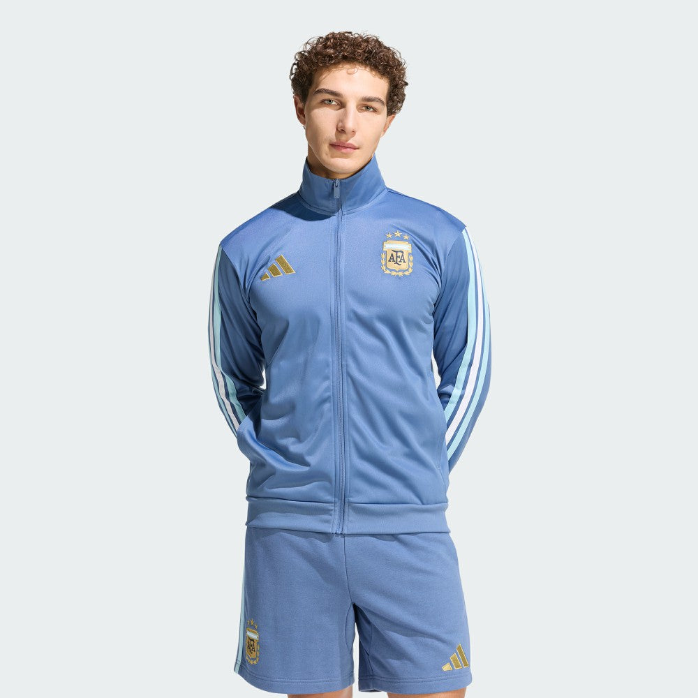Adidas Argentina National Team FIFA x World Cup Alphaskin Full-Zip Track Top - Blue