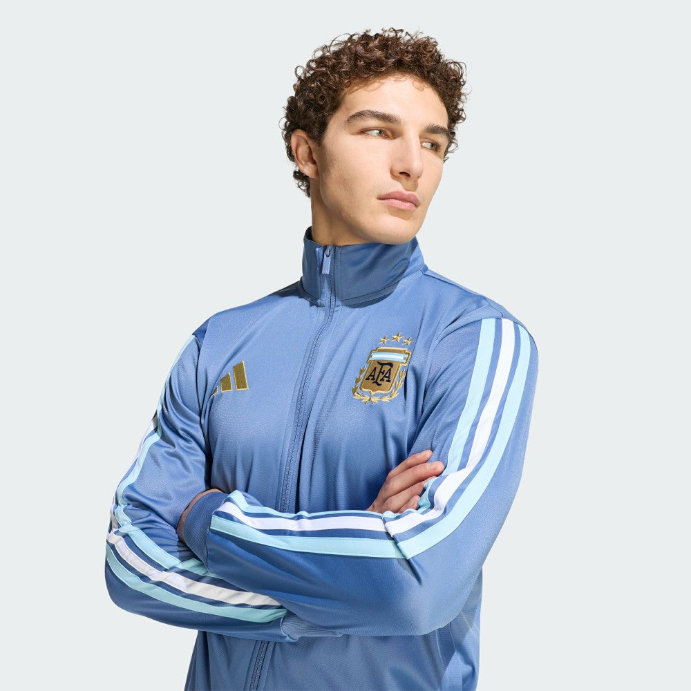 Adidas Argentina National Team FIFA x World Cup Alphaskin Full-Zip Track Top - Blue