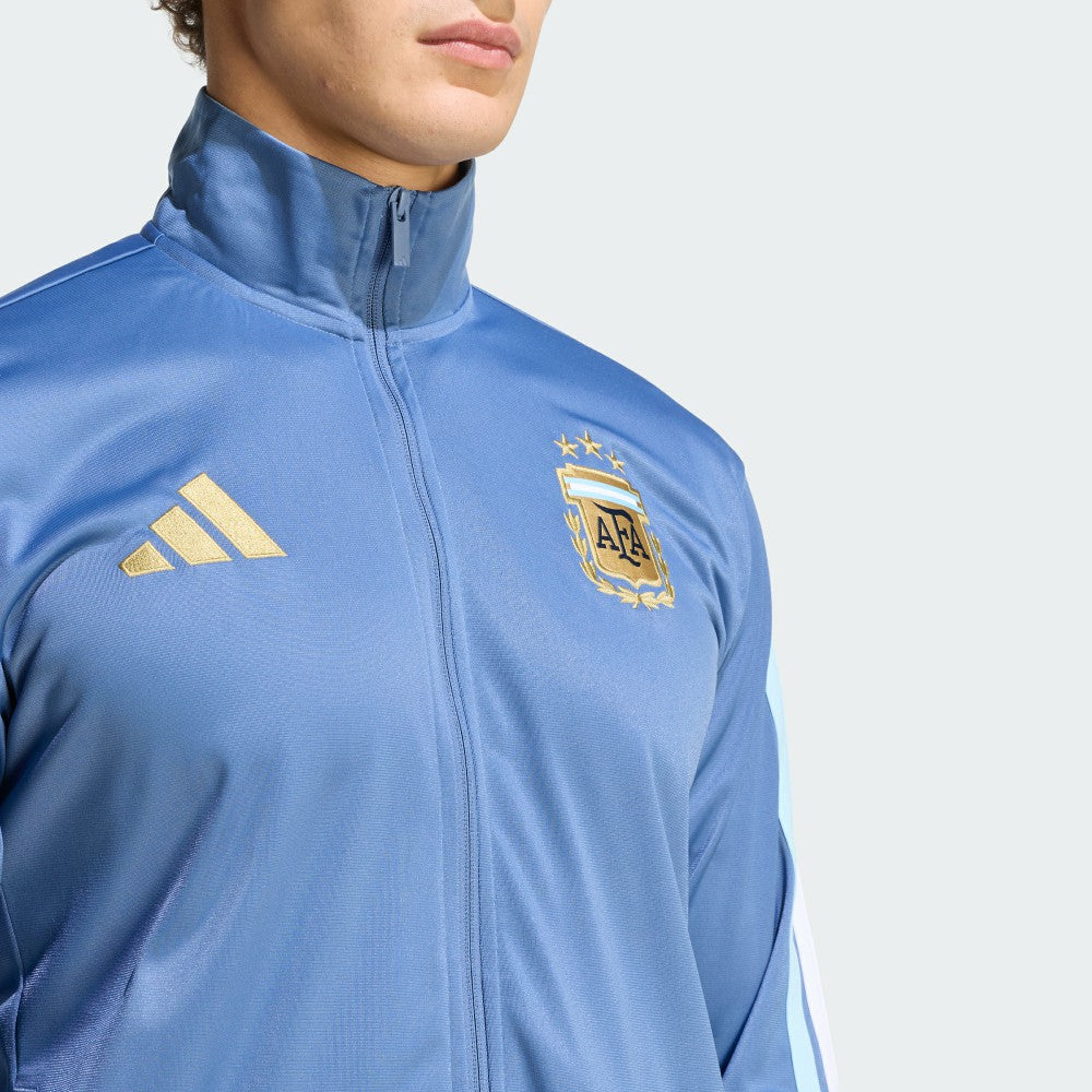 Adidas Argentina National Team FIFA x World Cup Alphaskin Full-Zip Track Top - Blue