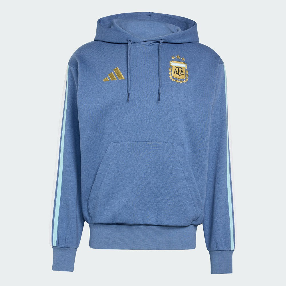 Adidas Argentina National Team FIFA x World Cup Alphaskin Fleece Hoodie - Blue